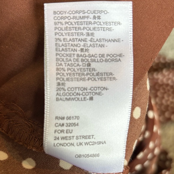 Urban Outfitters Olympia Printed Wide Leg Pant - Picture 7 of 8